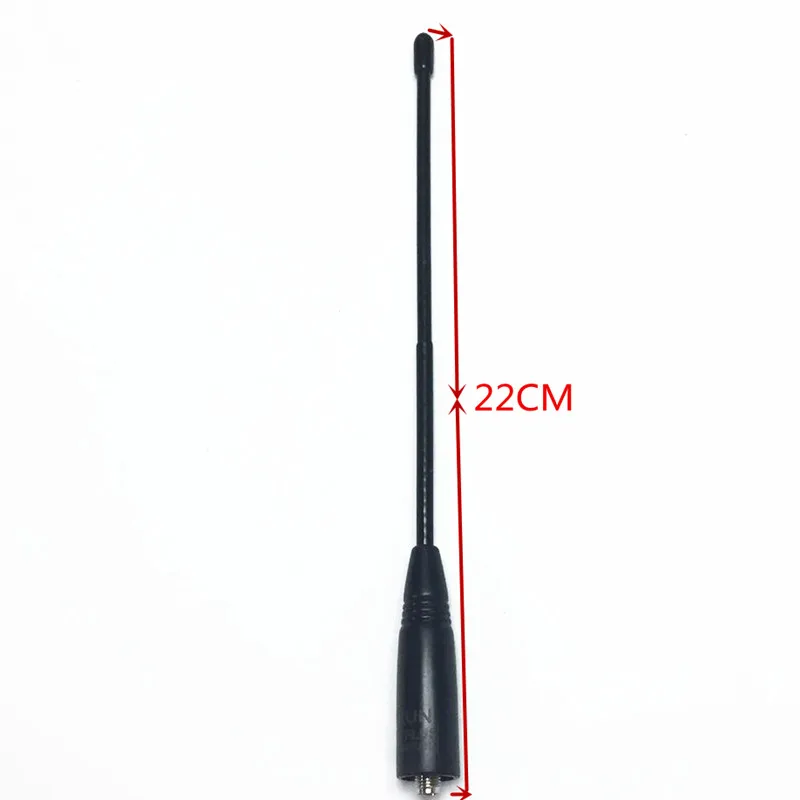 Двухсегментная антенна OP X701 144/430 МГц для Kenwood TK3207 G Baofeng uv5r 888 S UV82 puxing и т. Д. wakie