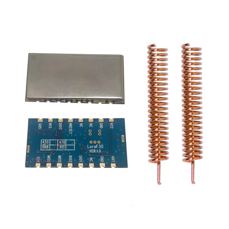 10 шт. Lora1276F30 + пружинная антенна 868 МГц Arduino демо код 27 дБм 500 МВт от 6 км до 8 МГц/915