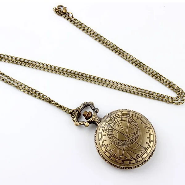 Прямая поставка античные карманные часы винтажный сплав стимпанк бронза