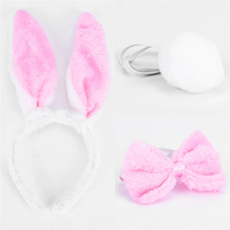 JCAAAP костюм на день рождения реквизит для Хэллоуина Искусственный Кролик галстук