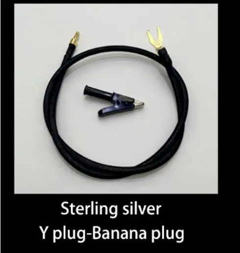 with Y plug-Banana 1 Коробка один HiFi аудио GND усилитель декодер динамик аудио заземление коробка настройки коробка очиститель питания электронный черное отверстие - Цвет: with Y plug-Banana 1