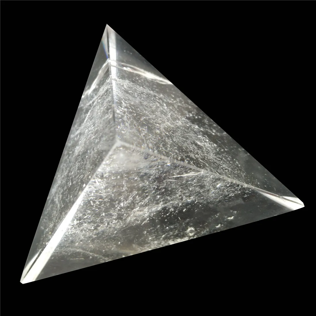 Хрустальные камни в виде пирамиды Tetrahedron кристаллы натуральный камень для