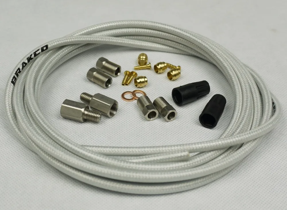 Гидравлический дисковый тормозной шланг комплект для SRAM XO AVID Elixir CR Mag R 5 7 9 SILVER 3