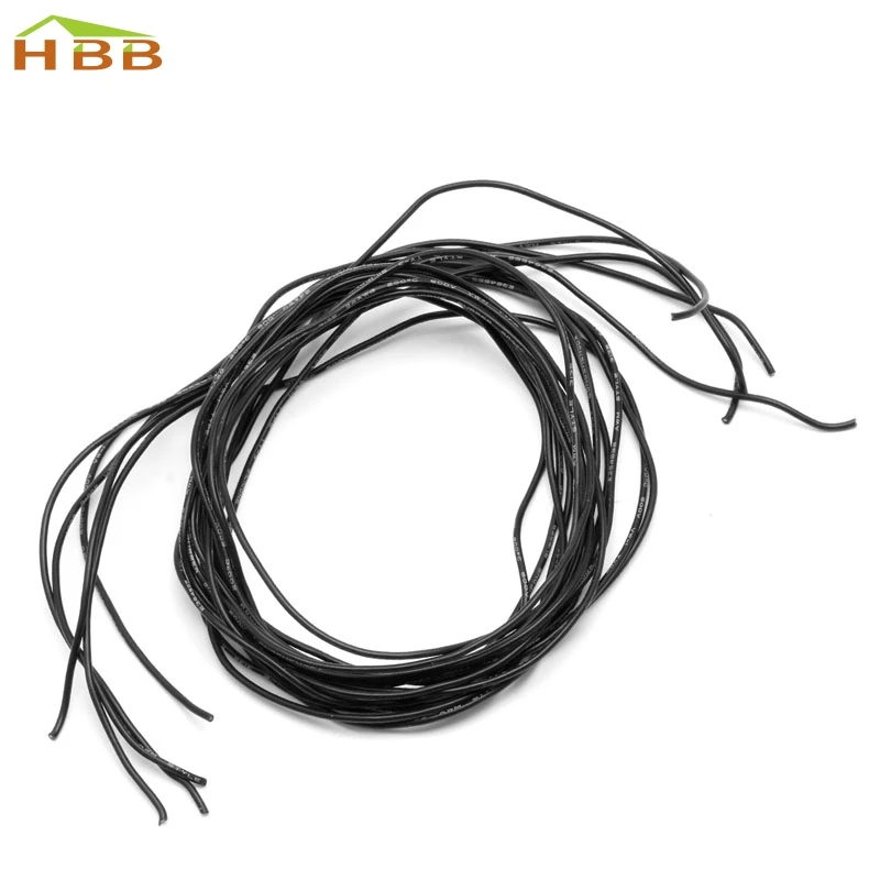 24AWG силиконовый Калибр гибкий многожильный провод медный кабель 10 футов Fr RC