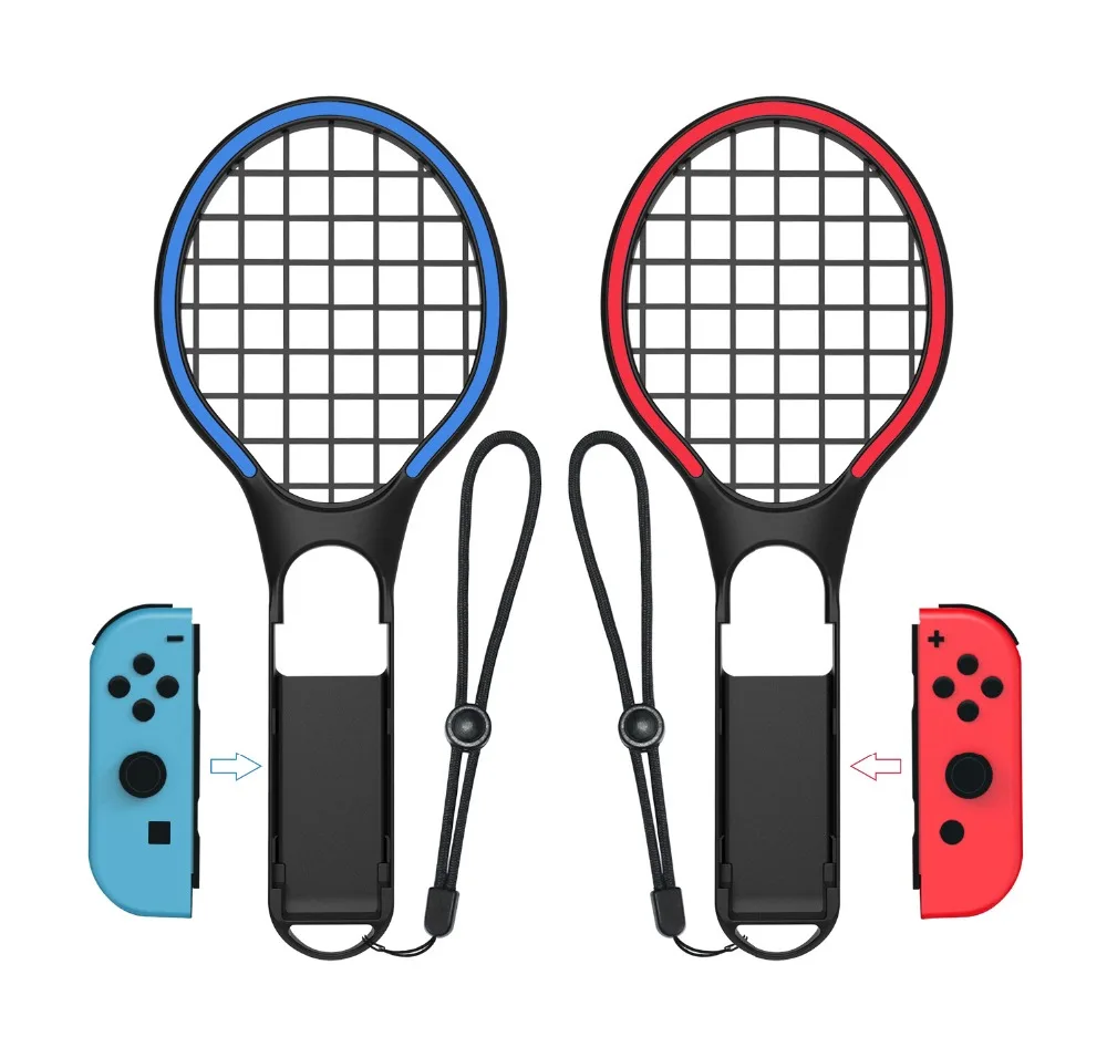 Цветной держатель для теннисной ракетки Nintendo Switch Joy con ABS|Геймпады| |