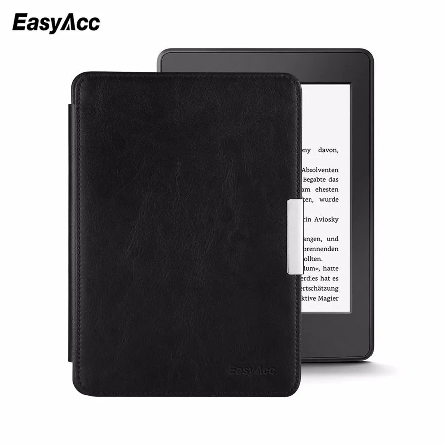 Easyacc Kindle Paperwhite чехол ультратонкий Умный Магнитный из ПУ кожи 1/2/3 смарт для 6