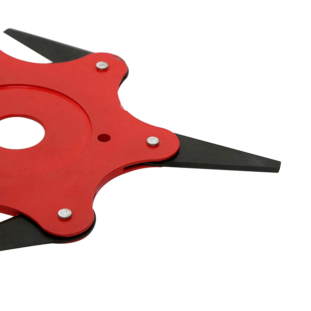 6 лезвий головка для триммера травы щетка режущая Легкая резка садовый