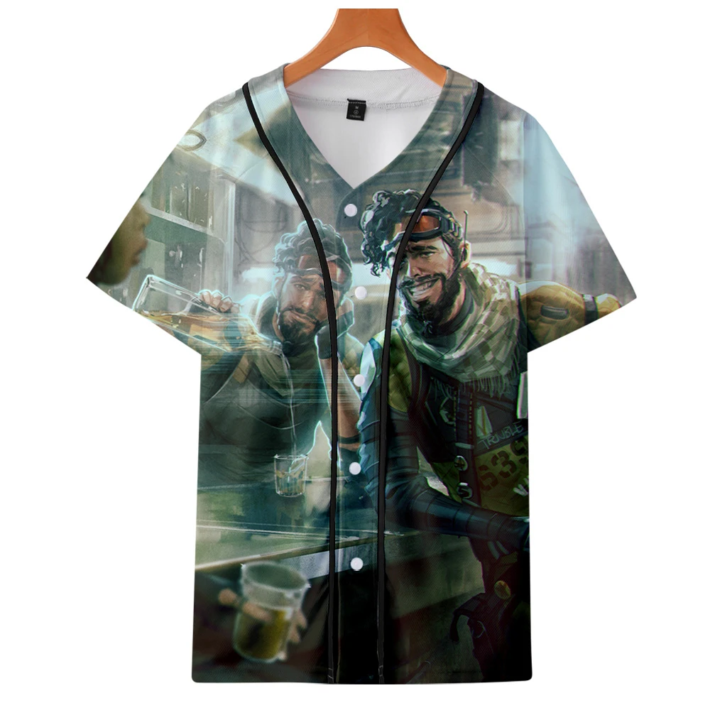 

APEX Legends 3D Printed Baseball T-shirts Women/Men Fashion Summer Short Sleeve Tshirts 2019 Hot Sale Casual Streetwear Clothes