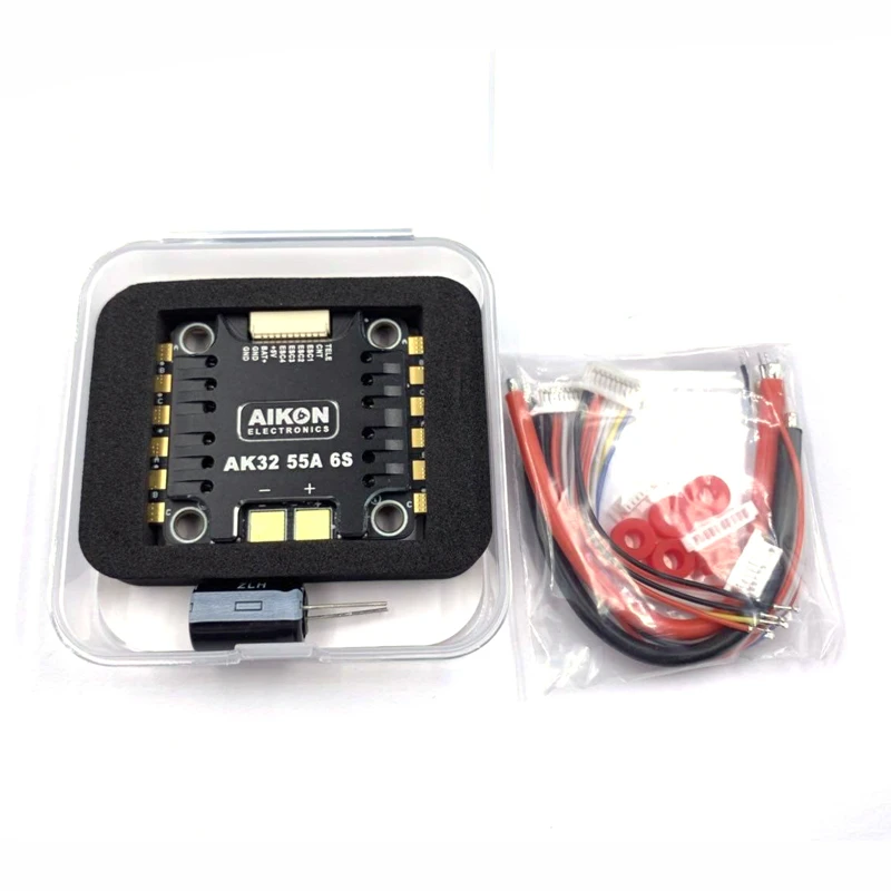 Aikon AK32 55A Blheli_32 2-6 S бесщеточный ESC w/5 V/3A BEC для радиоуправляемого дрона FPV гоночные модели запасные части DIY аксессуары