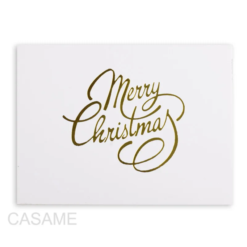 48 шт. тисненые золотистые мини поздравительные открытки|Открытки и приглашения| |