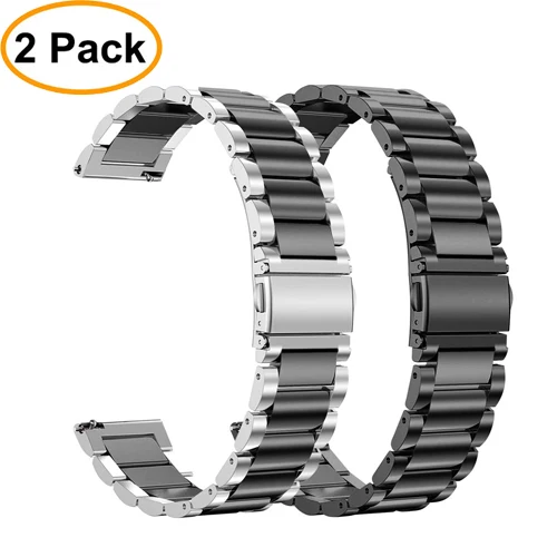 7 Пленка+ инструмент+ ремешок для часов для samsung galaxy watch active gear S3 Frontier 46 мм 42 мм ремешок 22 мм/20 мм ремешок из нержавеющей стали - Цвет ремешка: 7