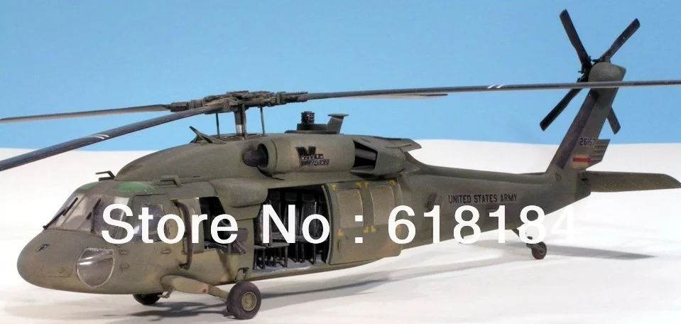 Бесплатная отправка бумажная модель вертолета diy toys1 : 33 сша UH 60 Black Hawk