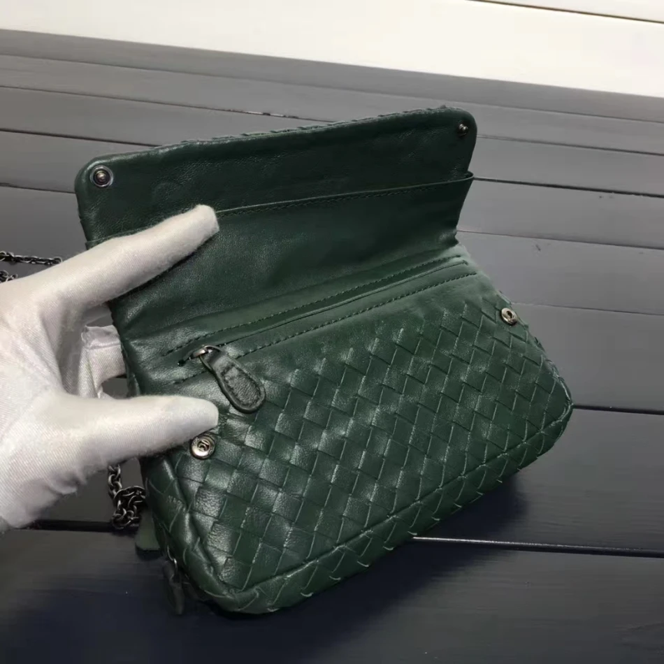 ISHARES тканые сумки через плечо из овчины на цепочке, Сумки из натуральной кожи на молнии, клатчи из овчины, женские маленькие сумки IS168025