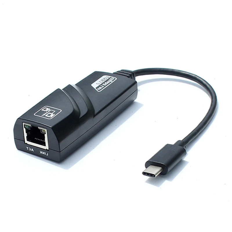 Саго usb 3 1 типа c для RJ45 Соединительная плата локальной компьютерной сети Тип