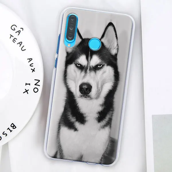 Игрушечная Лайка щенок Футляр для телефона для huawei P30 Pro P10 P20 P30 Lite P8 P9 Lite P Smart Plus чехол - Цвет: 011