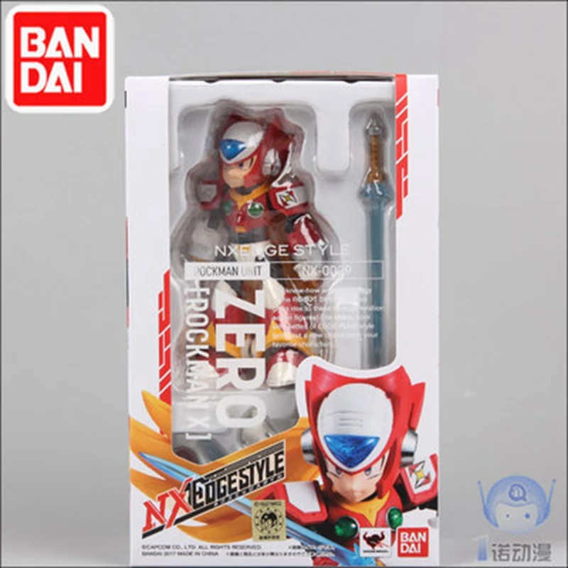 Bandai NXEGDE STYLE Q версия NX Rockman ZERO Jello Gundam pvcсобранная модель фигурки Оригинал Ver |