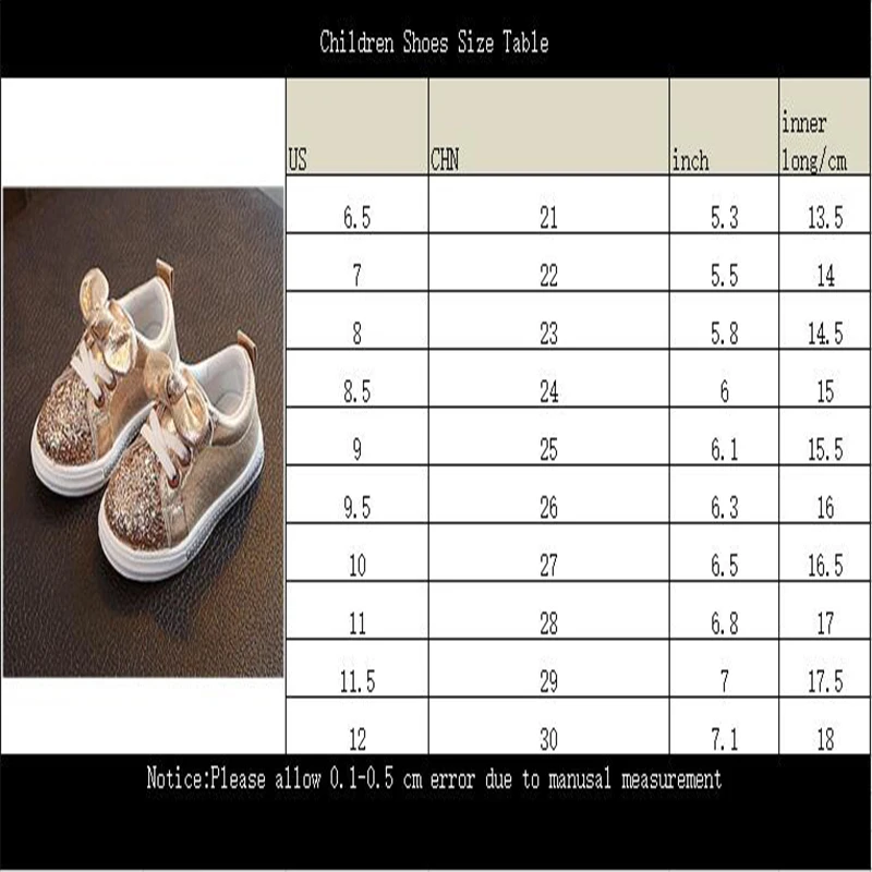 

2020 spring and autumn children's shoes bow girls sequined casual shoes solid color baby tide children's shoes