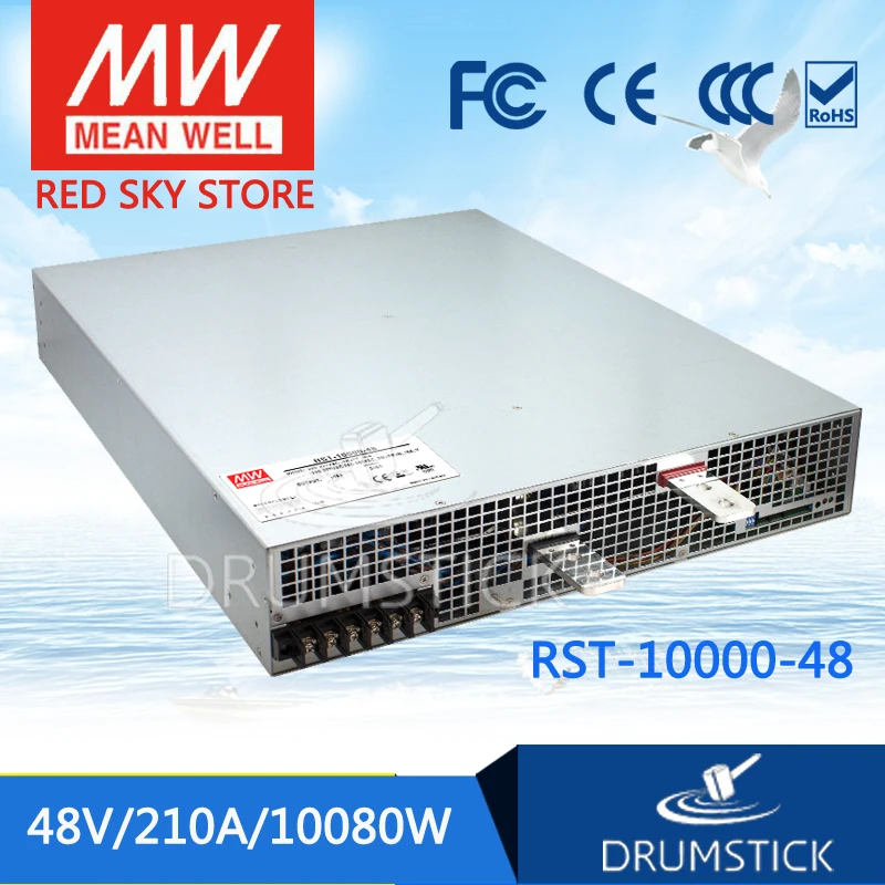 

patriotic MEAN WELL RST-10000-48 48V 210A meanwell RST-10000 48V 10080W Single Output Power Supply