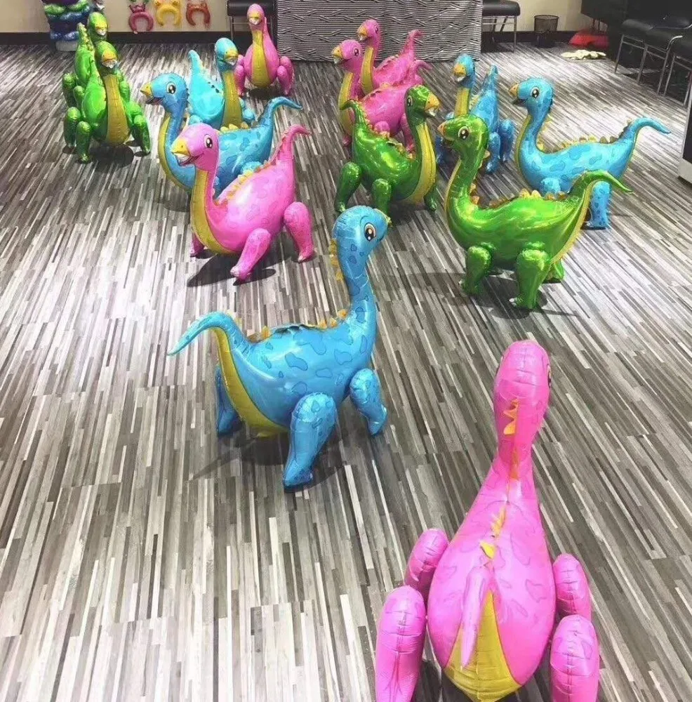 1 шт. фольгированные воздушные шары в виде динозавра | Дом и сад
