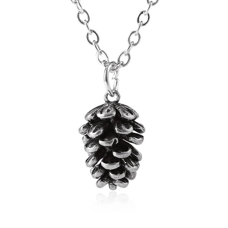 Europe and the US cross-border simple fashion pine plant specimen necklace Southeast Asia Fashion Jewelry Wholesale | Украшения и