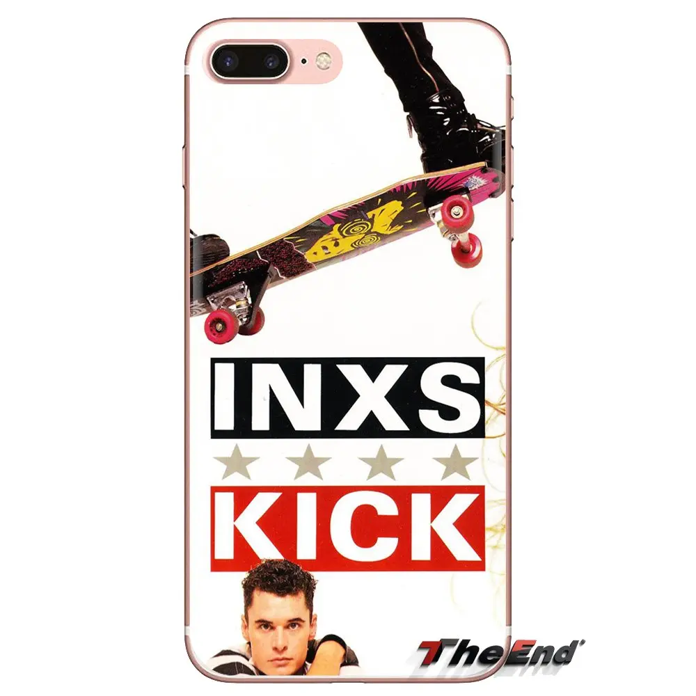 Silicone Phone Skin Case INXS Australia Punk FOTL Ringer Logo For Samsung Galaxy A3 A5 A7 A9 A8 Star A6 Plus 2018 2015 2016 2017 |