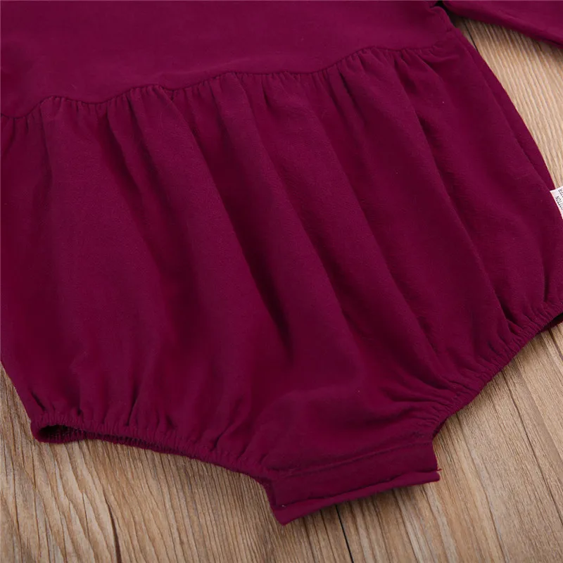 Новинка 2020 года Детская Хлопковая одежда PUDCOCO с длинным рукавом и цветочным