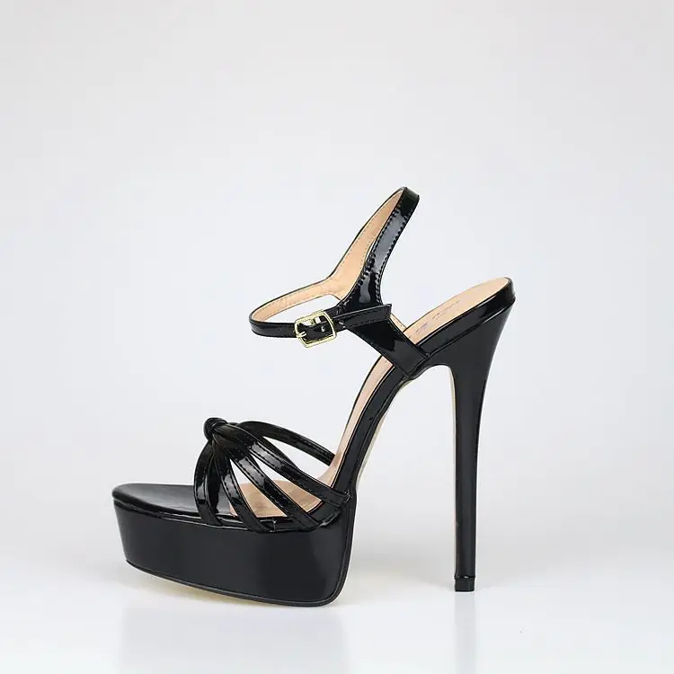

Women Sandals Pumps 16cm High Heels Fetish Sandals Female Shoes Shemale Gladiator Wedding Shoes Lady Valentine Red 40-48