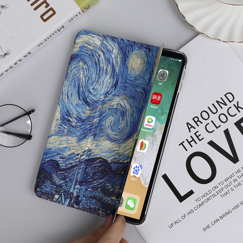Чехол для Apple iPad Mini 1 2 3 4 5 флип-чехол для iPad Air 1 2 3 A1893 A1954 A1474 A1475 A1476 iPad Pro 9,7 10,5 11 Smart Cover
