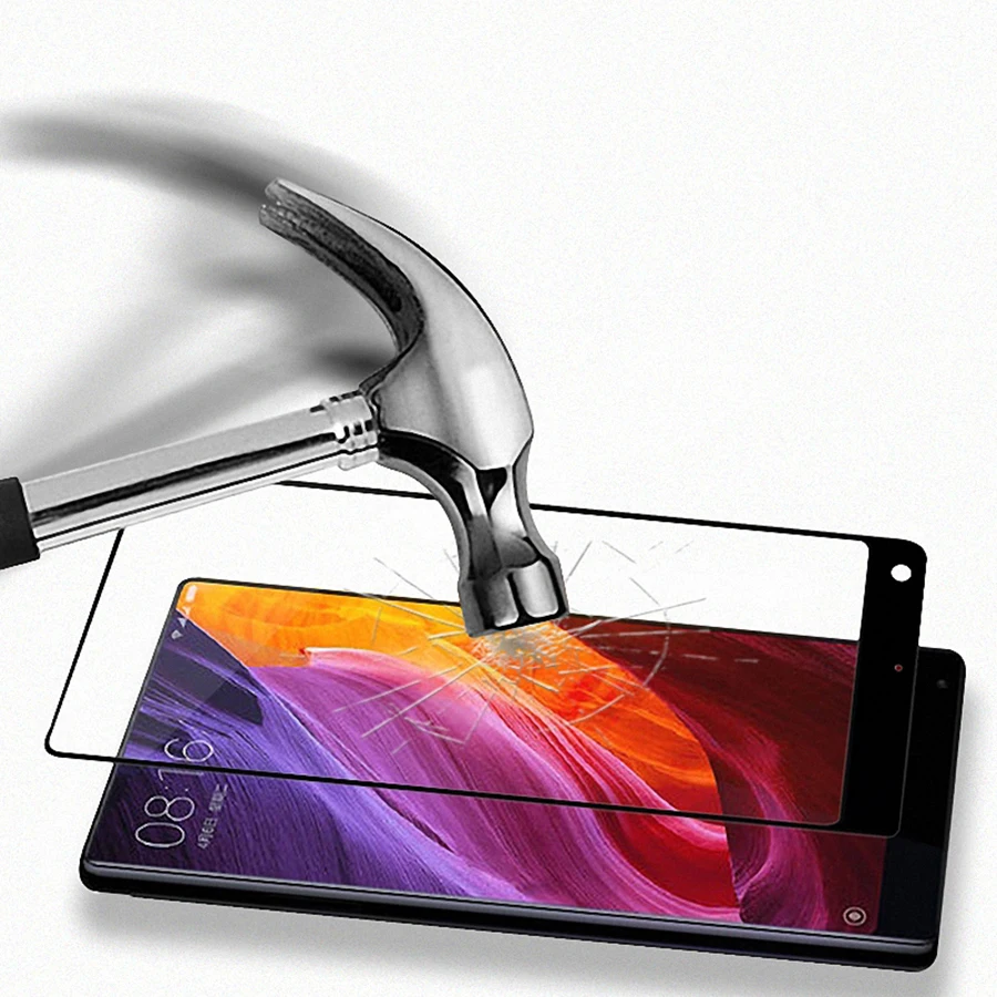 DAHABY For Xiaomi Mi Mix 3D Full Cover Premium Tempered Glass Anti-Explosion Screen Protector Film XiaoMi Redmi 5 Note Pro | Мобильные