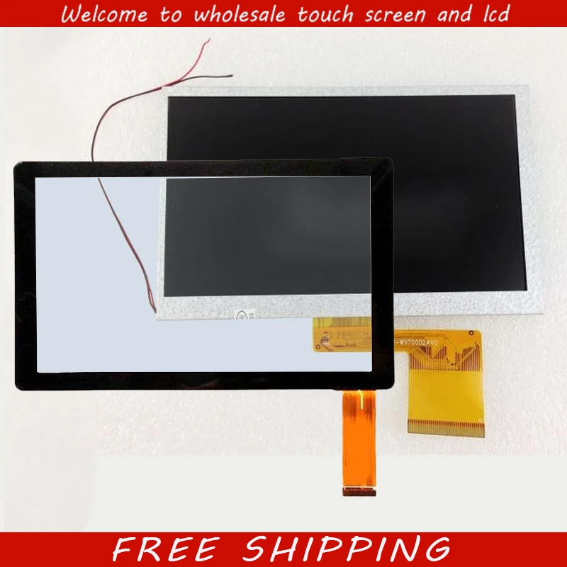 Новый для 7 &quotirulu expro x1/IRULU X7/expro x1a планшет 1024x600 ЖК дисплей сенсорный экран