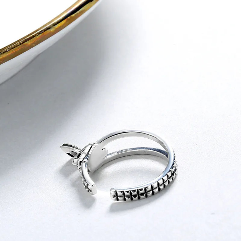 Seemulem дизайнерское кольцо на молнии из стерлингового серебра натуральный камень
