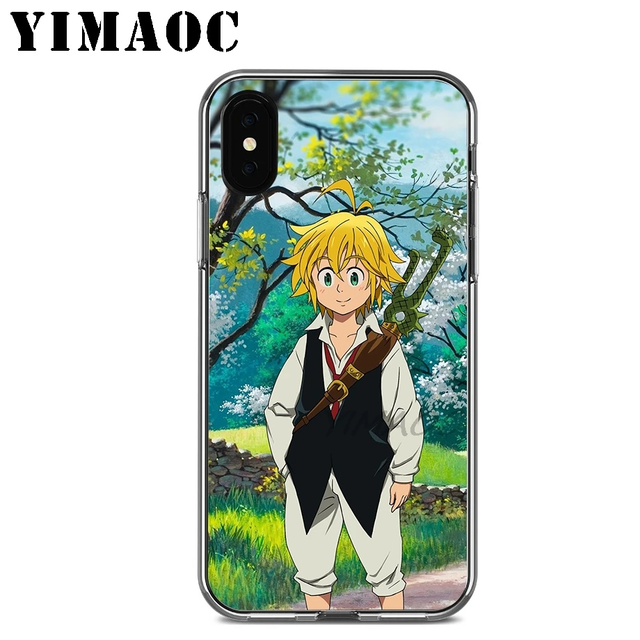 Nanatsu No Taizai Meliodas Мягкий силиконовый чехол из ТПУ для Apple Iphone Xr Xs Max X 10 8 Plus 7 6 S SE 5s 5 |