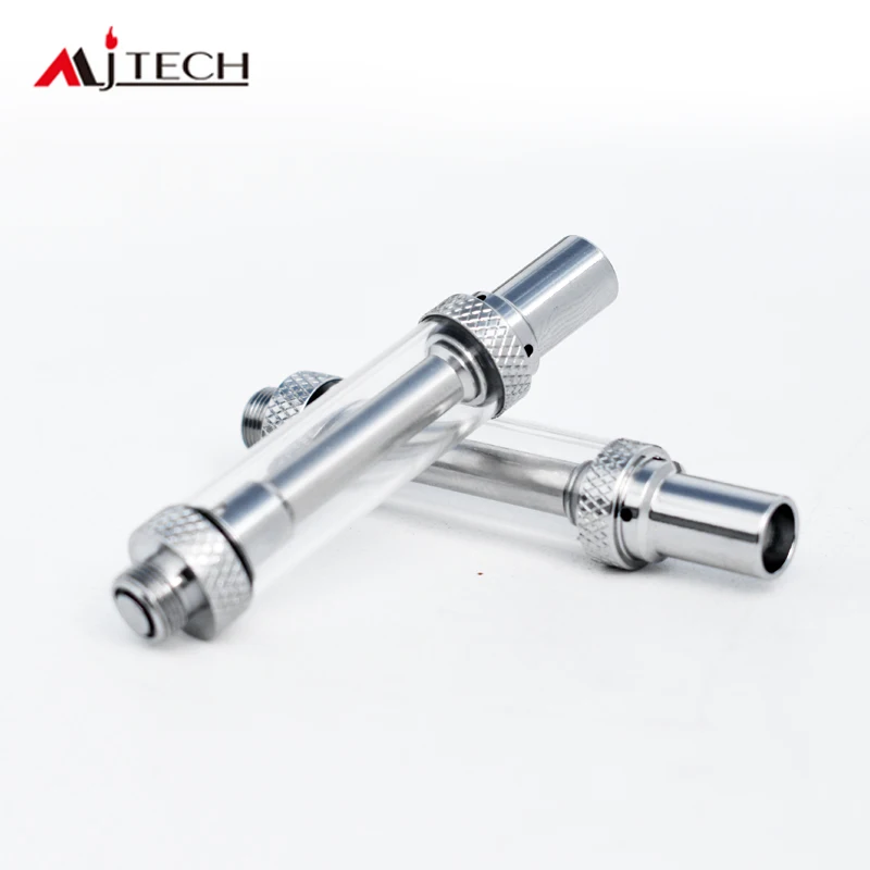 5pcs Original clearomizer 0.5Ml 1Ml Oil Cartridges Glass Tank Vaporizer Starter Kits Vape Top Airflow 1.6Ohm Dual Coil Atiomizer |