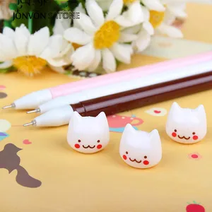 Jonvon Satone 8 шт. Милая гелевая канцелярские принадлежности для творчества Ручка Маленькая свежая мультяшная нейтральная ручка для офиса Kawaii школьные принадлежности подарки
