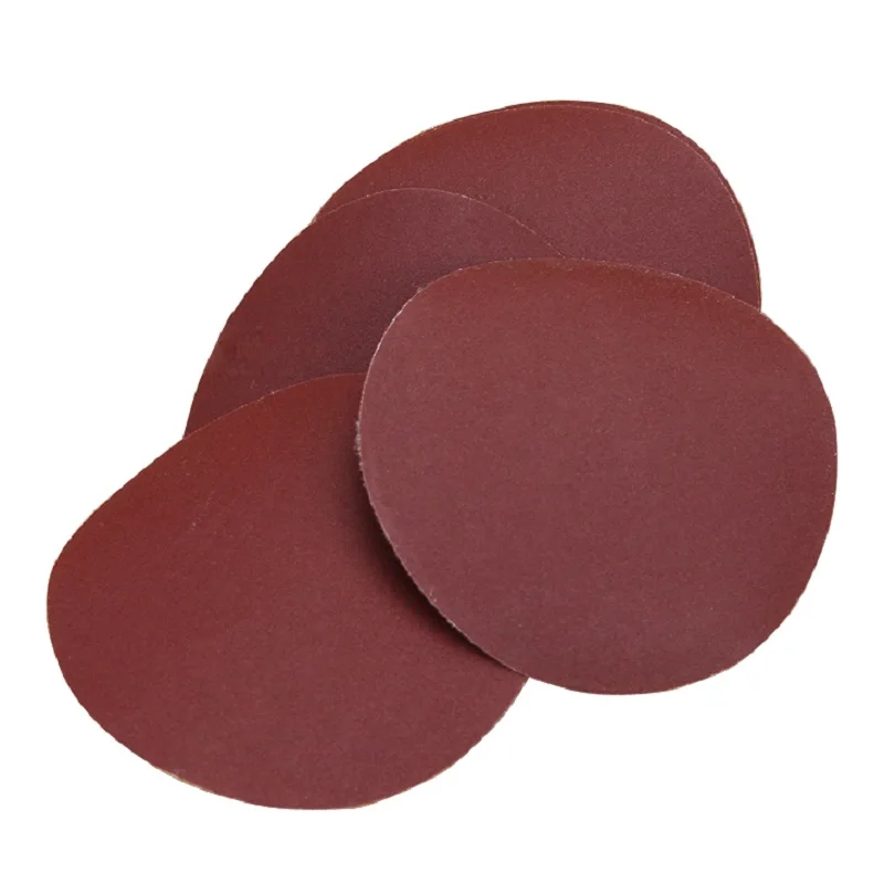Новый 100 шт 5 &quotФлокированный лист наждачной бумаги шлифовальные бумажные диски