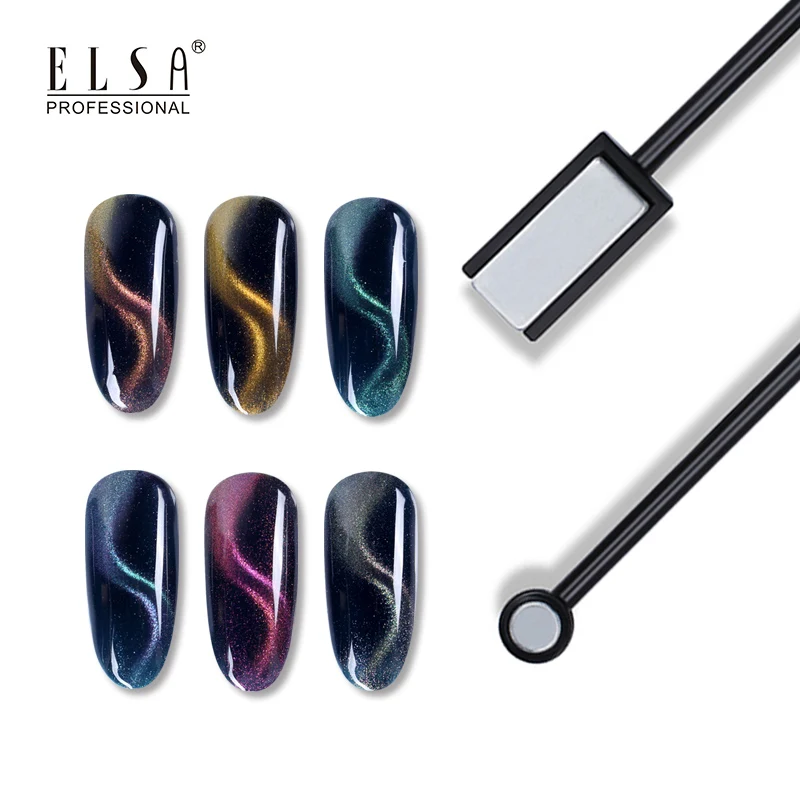 Эльза кошачьи глаза УФ Гель-лак новый стиль 3D магнитные инструменты для дизайна