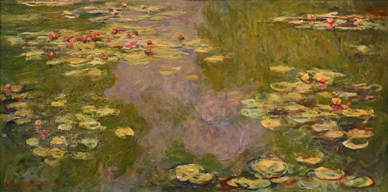 

Claude Monet Water Lily paintings reproduction for home decoration,50*60cm