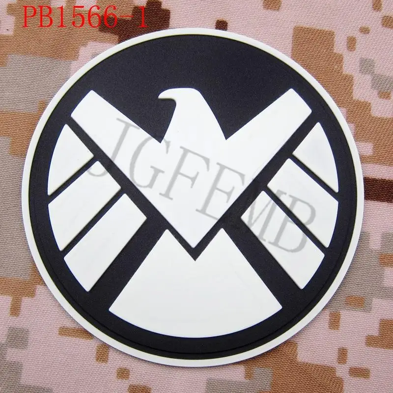 Eagle Head negative The Avengers S.H.I.E.L.D Tactical Morale 3D PVC patch | Дом и сад