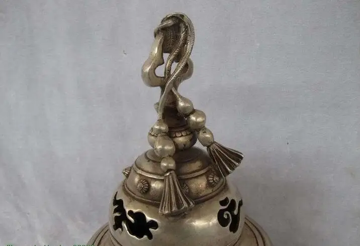 Китайские народные классические серебряные Резные японские демоны маски