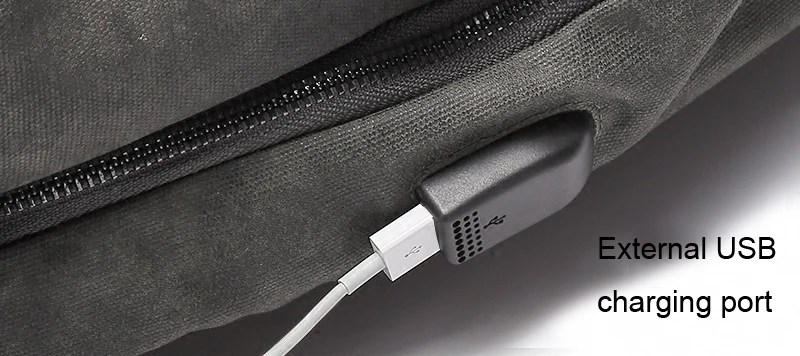 Мужской рюкзак, брезентовый водонепроницаемый Повседневный Рюкзак, USB школьные сумки для подростков, Большой Вместительный мужской рюкзак, дорожная сумка j50