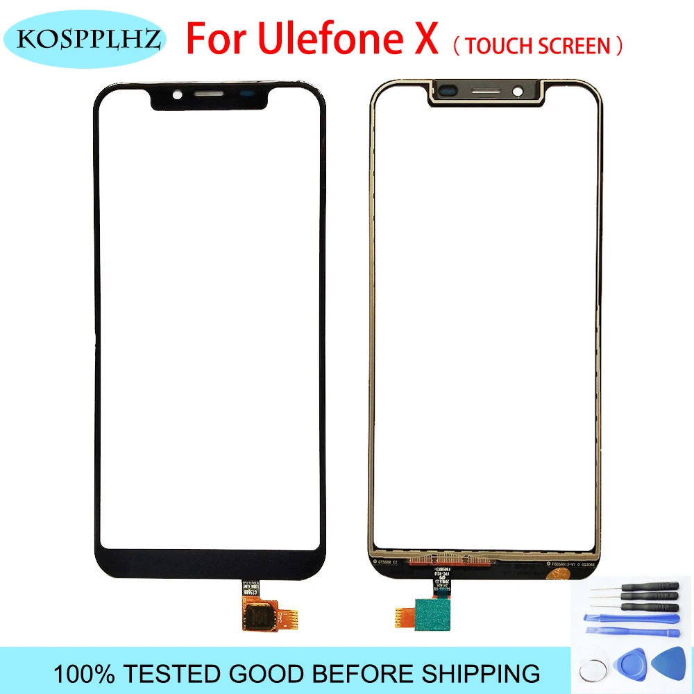 Сенсорный сенсор для Ulefone X Сенсорная панель дигитайзер Замена сенсорного экрана