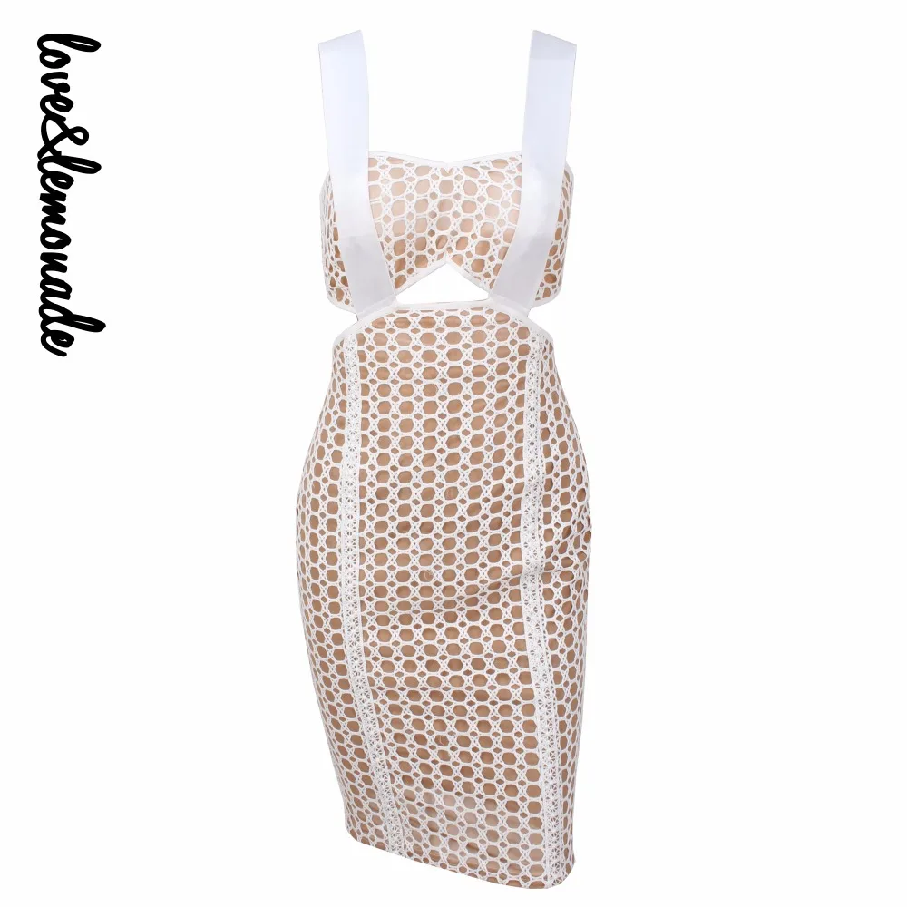 Love & Lemonade белый кружевной платье с вырезами LM0261|dress dress dress|dresses sexy dressdresses |