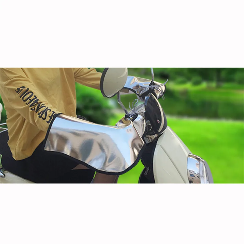 Водонепроницаемые Светоотражающие перчатки на руль мотоцикла скутера 1 пара