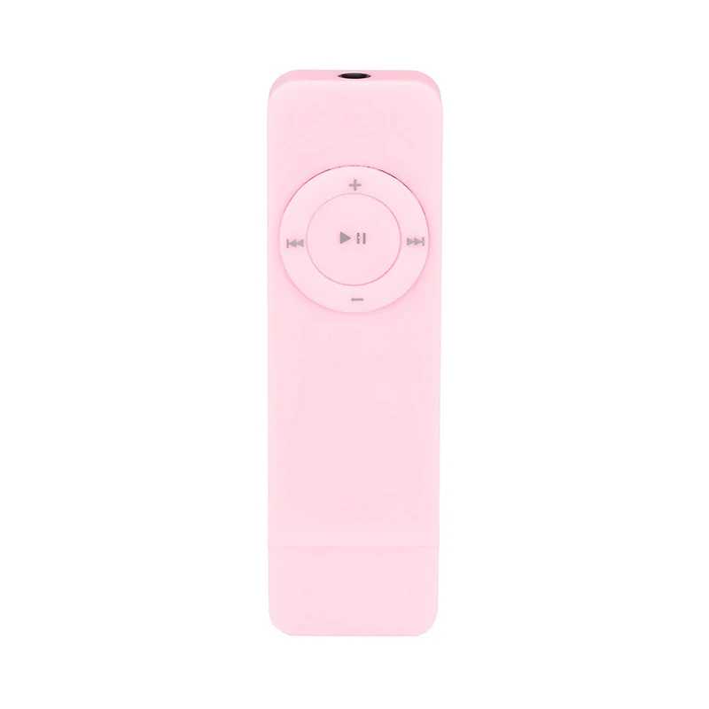 Pink Лидер продаж переносная лента Спорт без потери качества звука музыкальный медиа MP3 плеер Поддержка Micro TF карты Поддержка 32 Гб микро SD карты памяти - Цвет: Pink