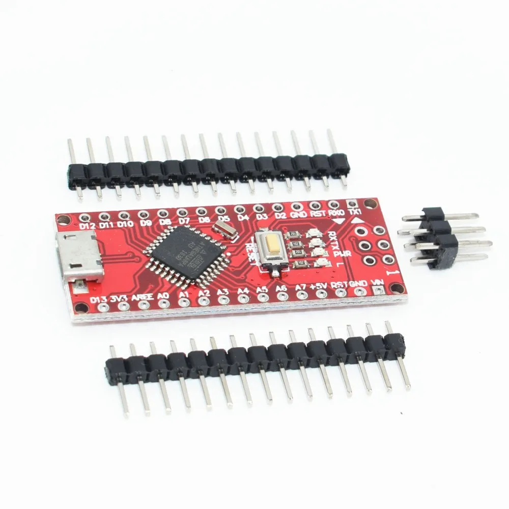 100 шт. микро USB Nano с Загрузчиком ATMEGA168P 3 0 контроллер совместимый v3.0 CH340 драйвер 16