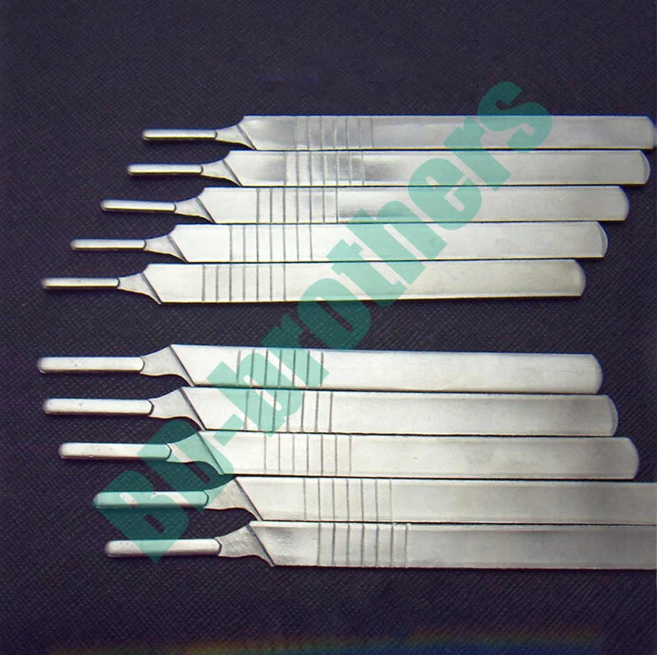 Лезвие Скальпеля № 3 (для лезвия 11) металлический держатель нож для маникюра