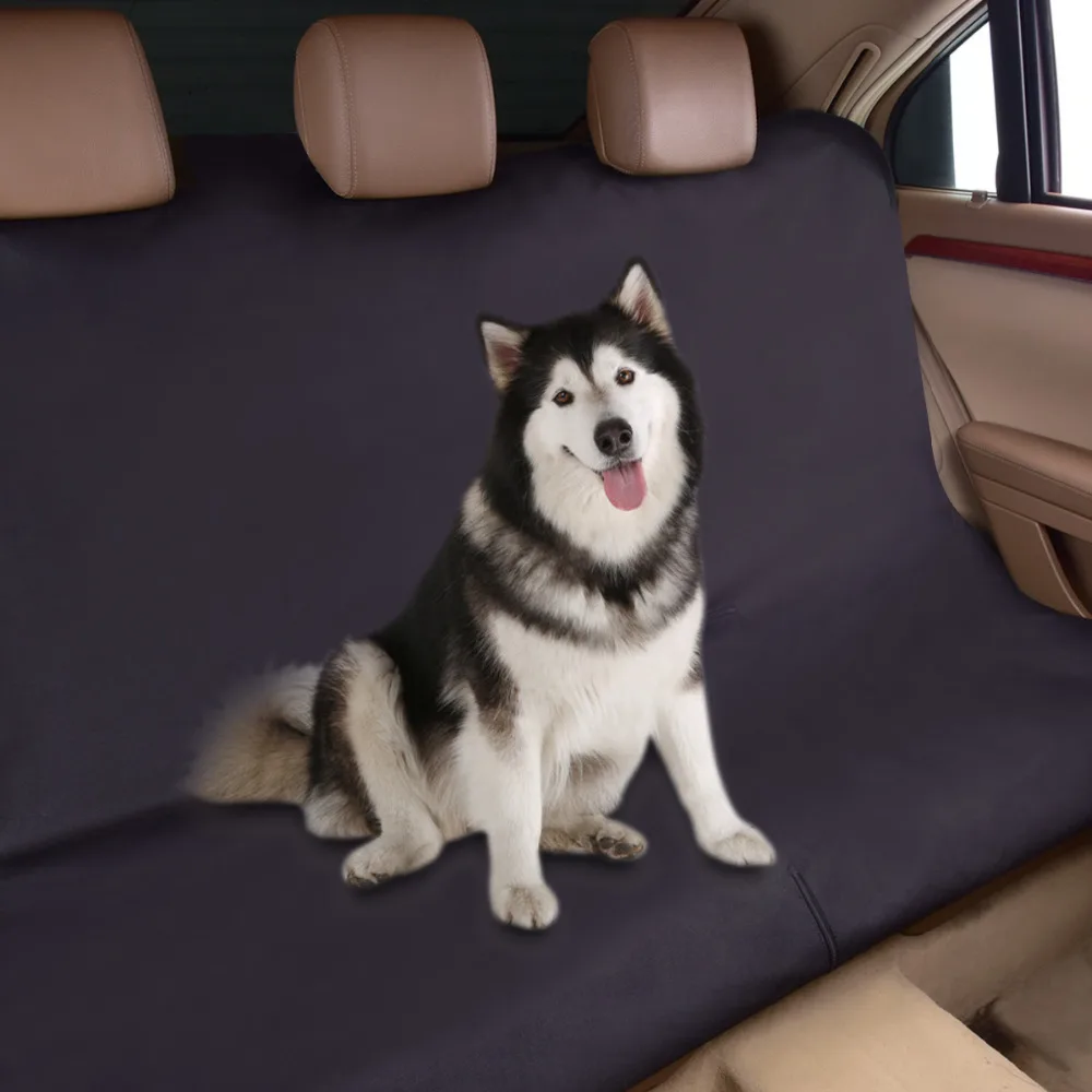 Pet carriers Oxford Fabric Paw pattern Car Seat Cover Dog Back Carrier Waterproof Mat Hammock Cushion Protector | Автомобили и