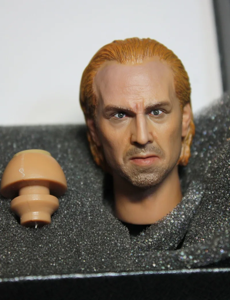 1:6 scale male Figure accessories Nicolas Cage head shape carved for 12&quot Action figure doll not include body and clothes | Игрушки и