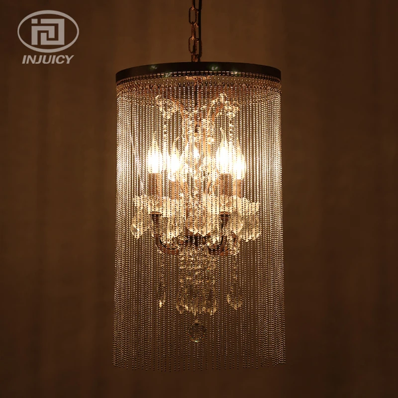 Подвесной светильник в винтажном стиле с индустриальным кристаллом большие