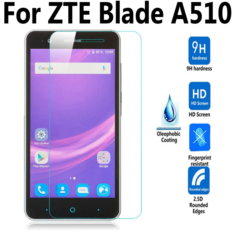 Стекло на для ZTE Blade A510 A 510 протектор экрана телефона закаленное защитное стекло